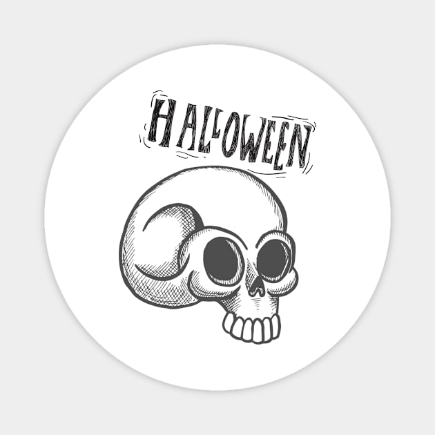 Happy halloween day 2020 Magnet by MeKong
